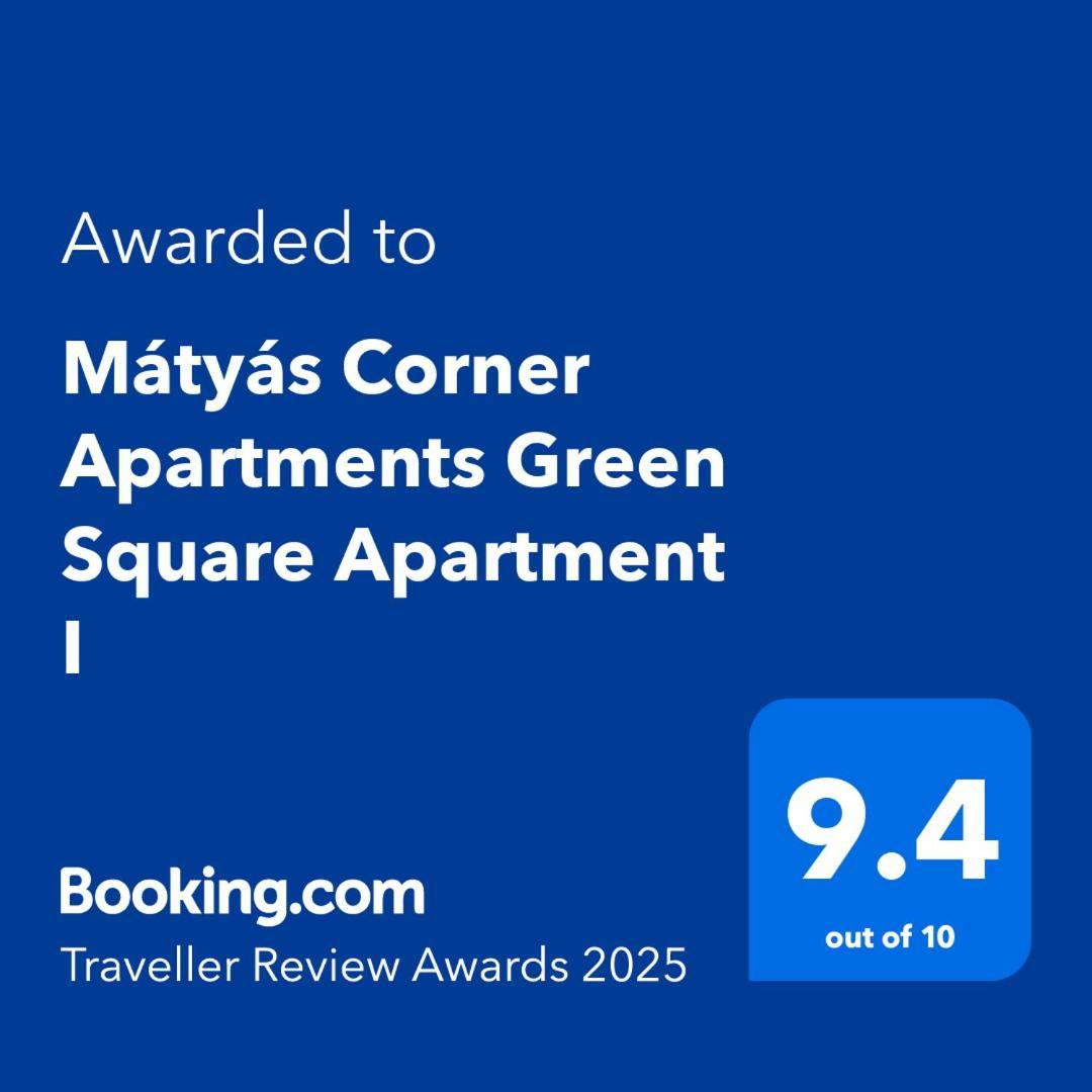 Matyas Corner Apartments Green Square Apartment I ブダペスト エクステリア 写真
